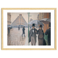 Gustave Caillebotte: Rue de Paris, temps de pluie - Paris Street in Rainy Weather, 1877.