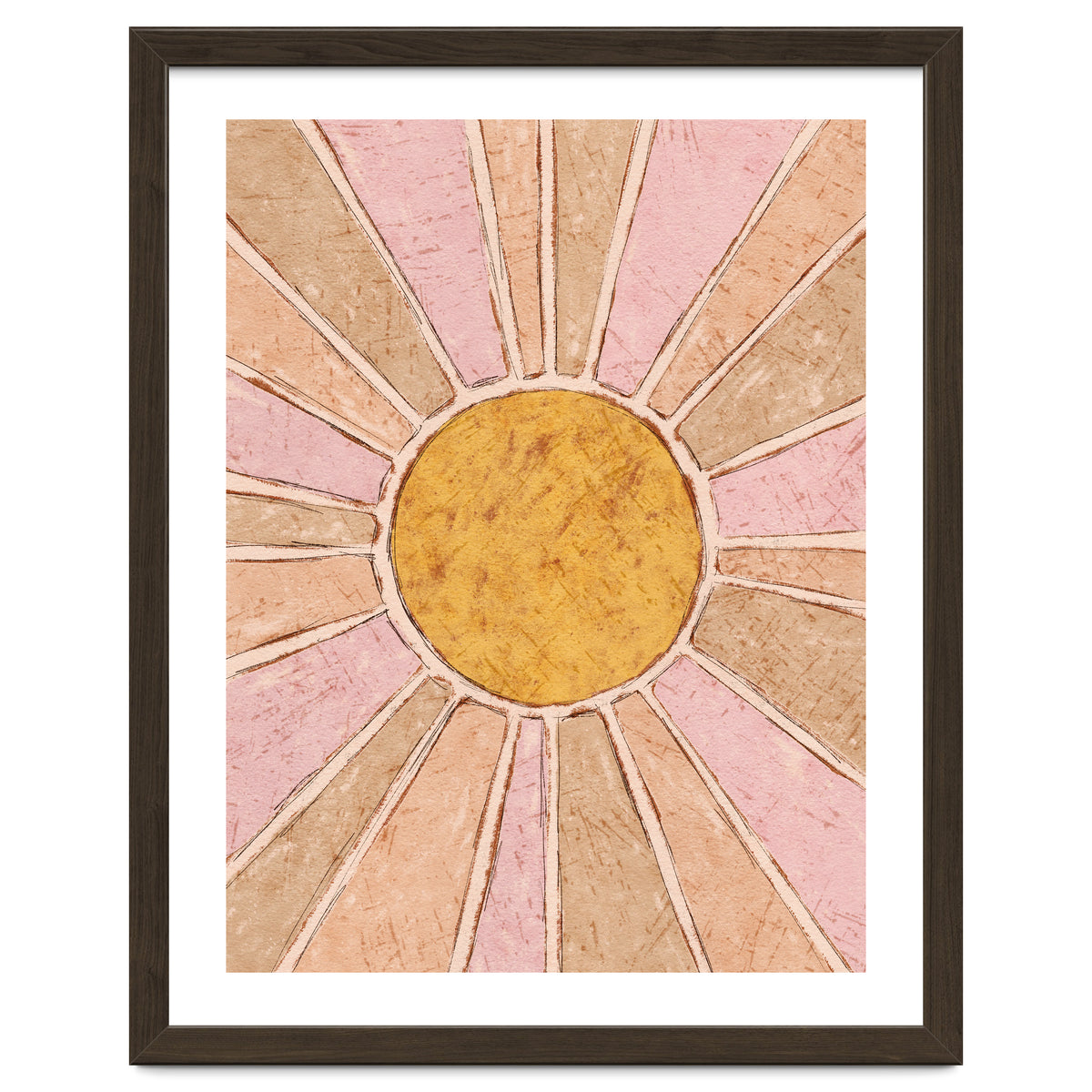 Seventies Retro Sunshine