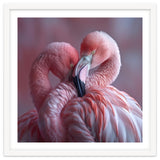 Cute Two Pink Flamingos thumbnail