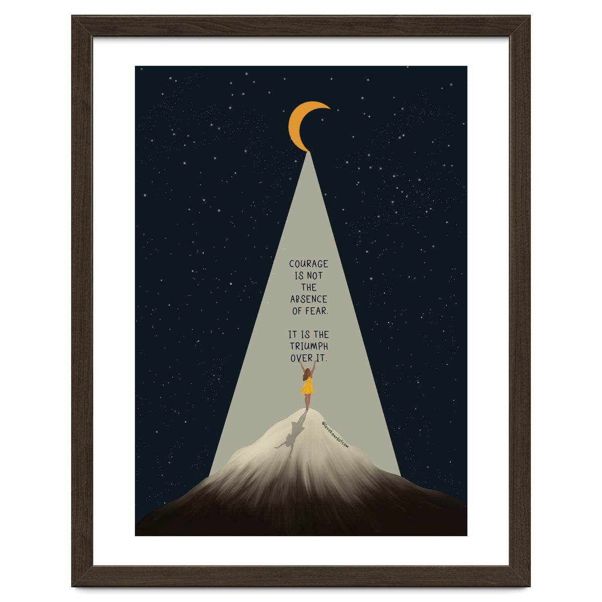 Courage Is Not The Absence Of Fear