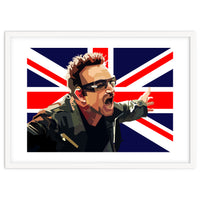 Bono U2 English Singer Rock Band