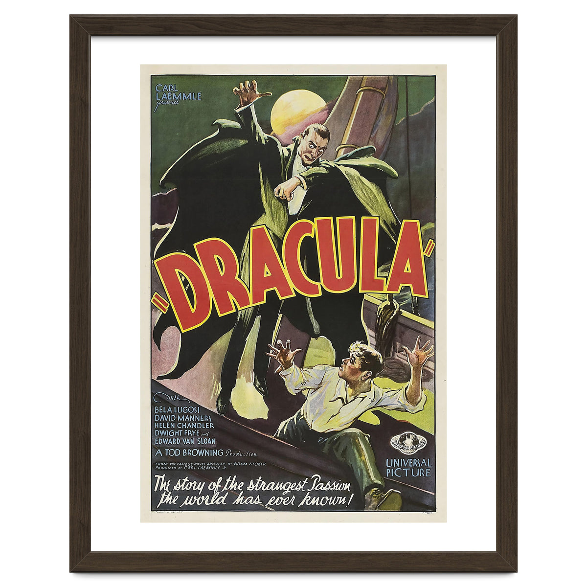 DRACULA (1931), directed by TOD BROWNING.
