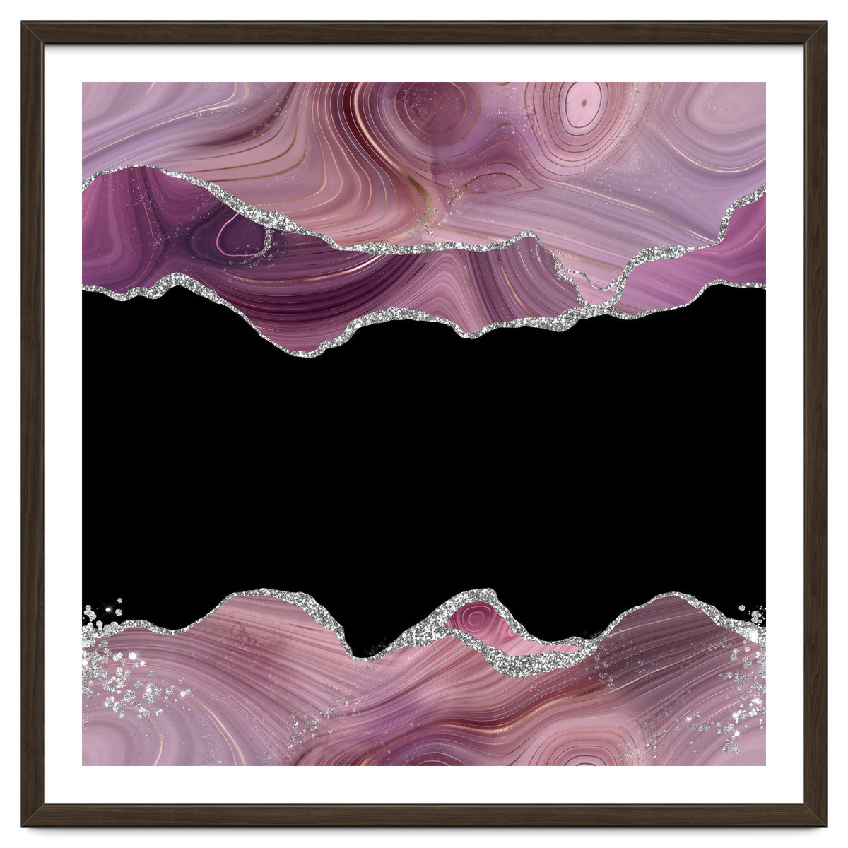 Mauve & Silver Agate Texture 03