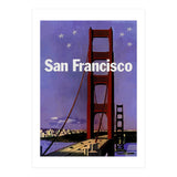 Gold Gate at Night, San Francisco (Print Only) thumbnail