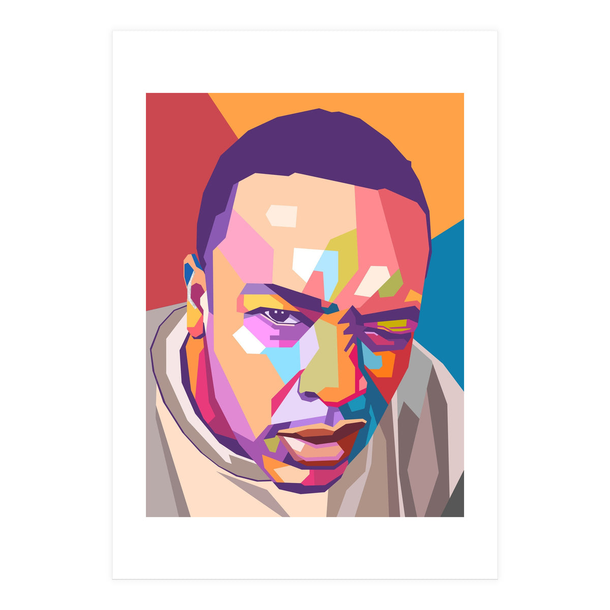 Dr Dre pop art portrait (Print Only)