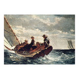 Winslow Homer: Breezing Up (A Fair Wind). Date/Period: 1873 - 1876. Painting. (Print Only) thumbnail
