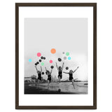 Vintage Women Black & White Photography Balloons Freedom Feminism Women's Rights Individuality thumbnail