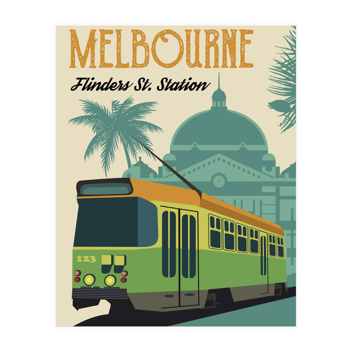 Melbourne Flinders Station (Print Only)