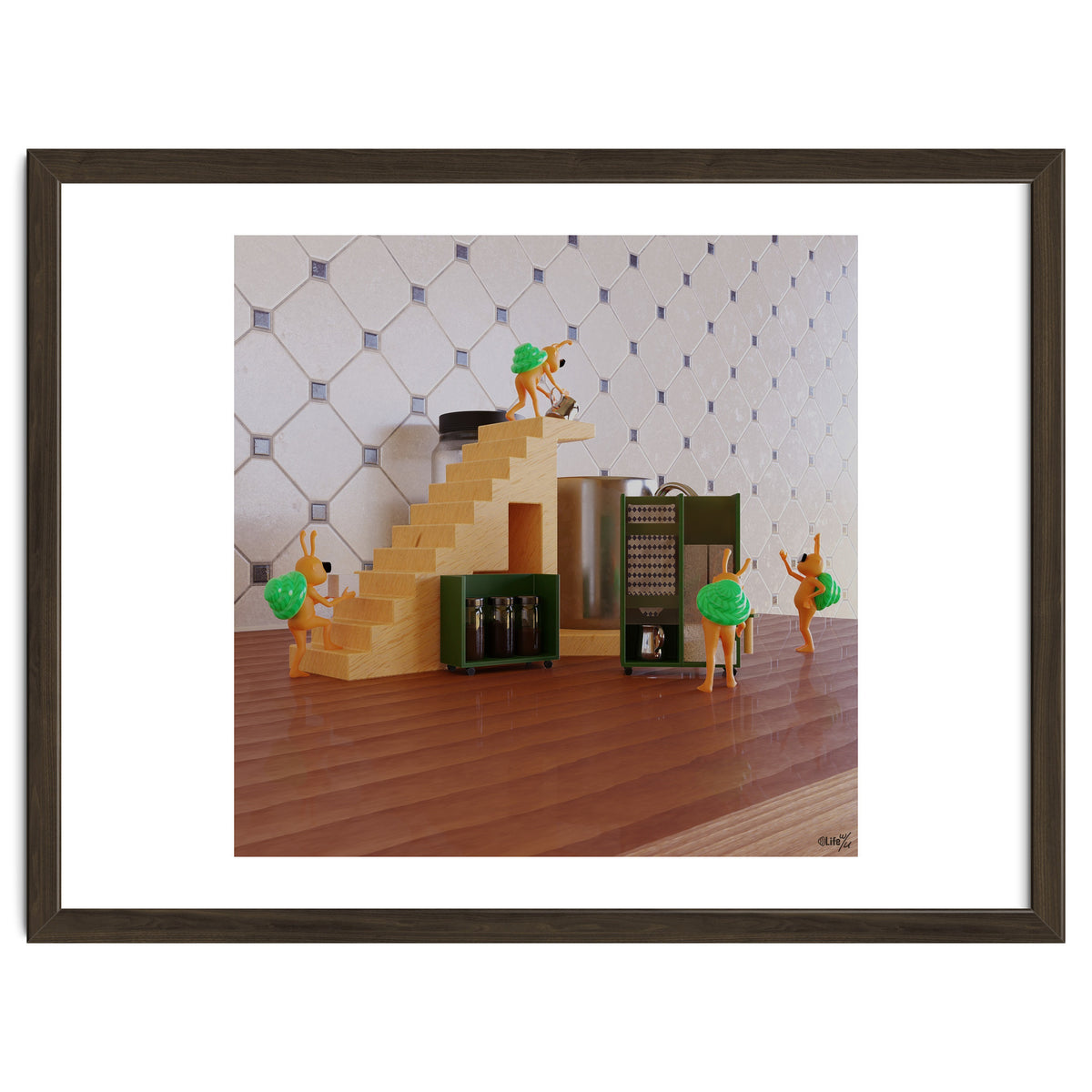 Coffee Support - angle #2 (Lwuba 039 Coffee Support 02)