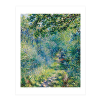 Renoir Path in the Forest Impressionist Landscape (Print Only)