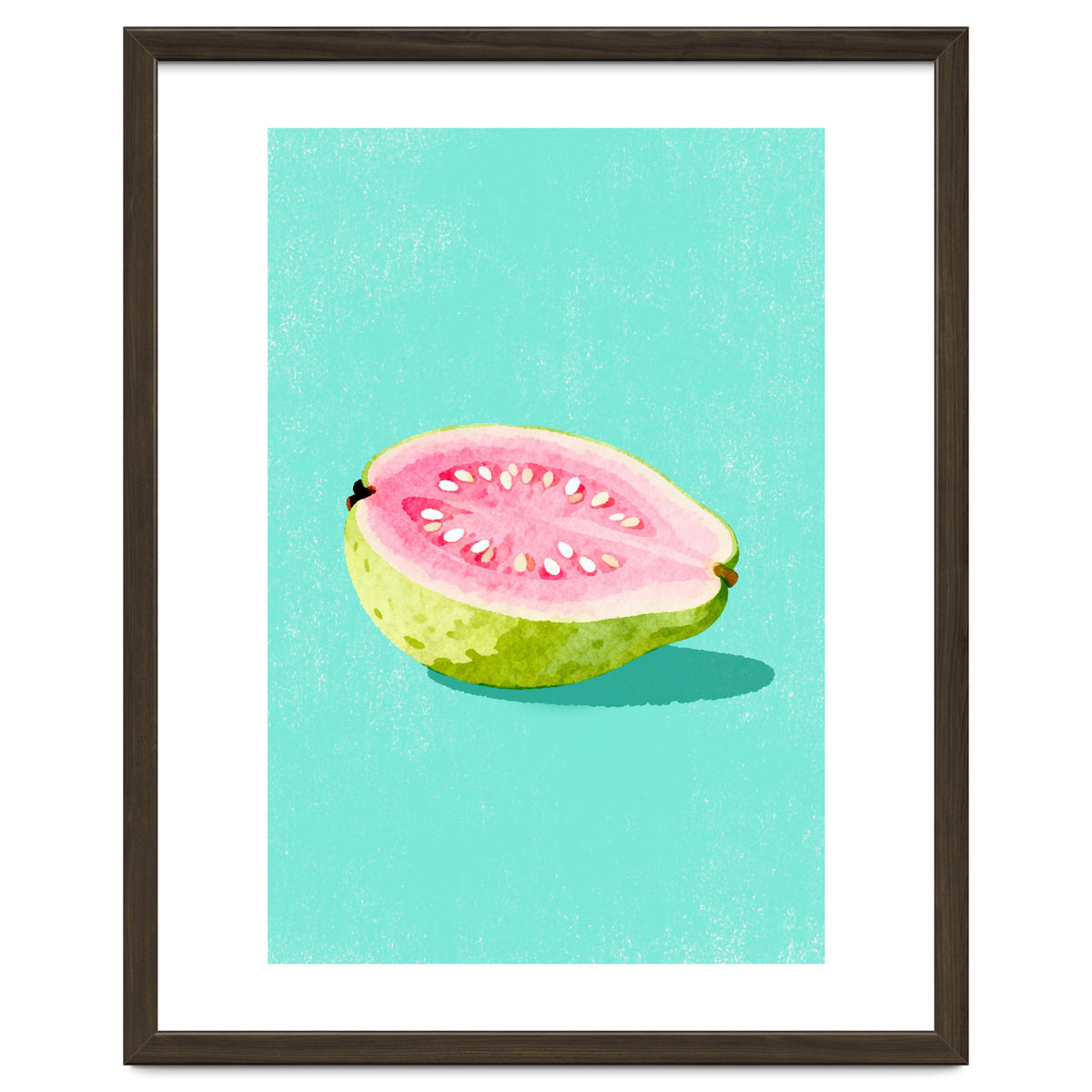 Guava Fruit Illustration