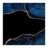 Navy & Rose Gold Agate Texture 04 (Print Only) thumbnail