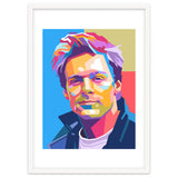 Bryan Adams pop art portrait thumbnail