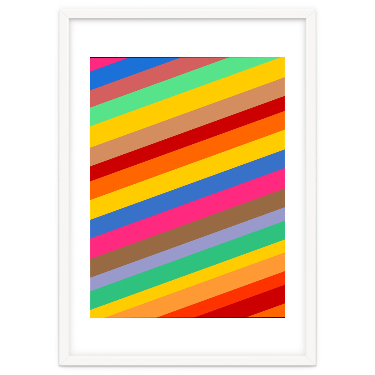 Rainbow Retro Paatern