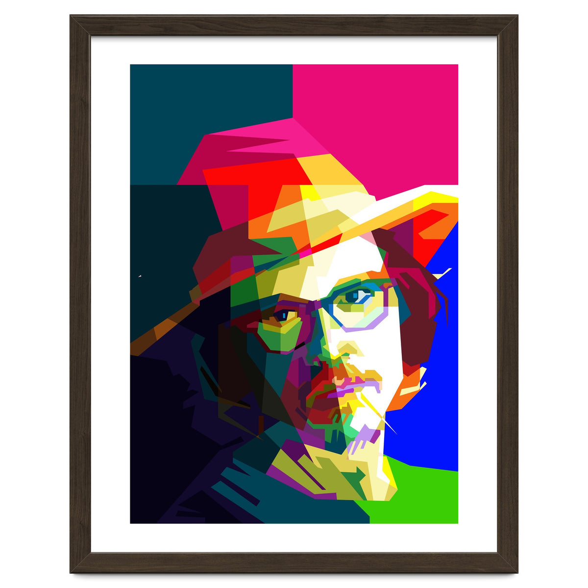 Johny Depp Hollywood Movies Pop Art WPAP