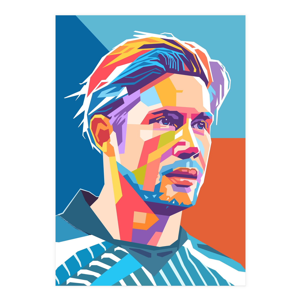 Kevin Debruyne art (Print Only)