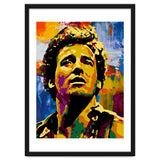 Bruce Springsteen Colorful abstract thumbnail