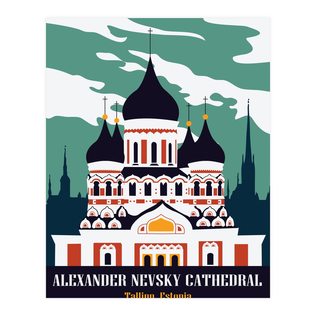 Alexander Nevsky Cathedral, Talinn, Estonia (Print Only)