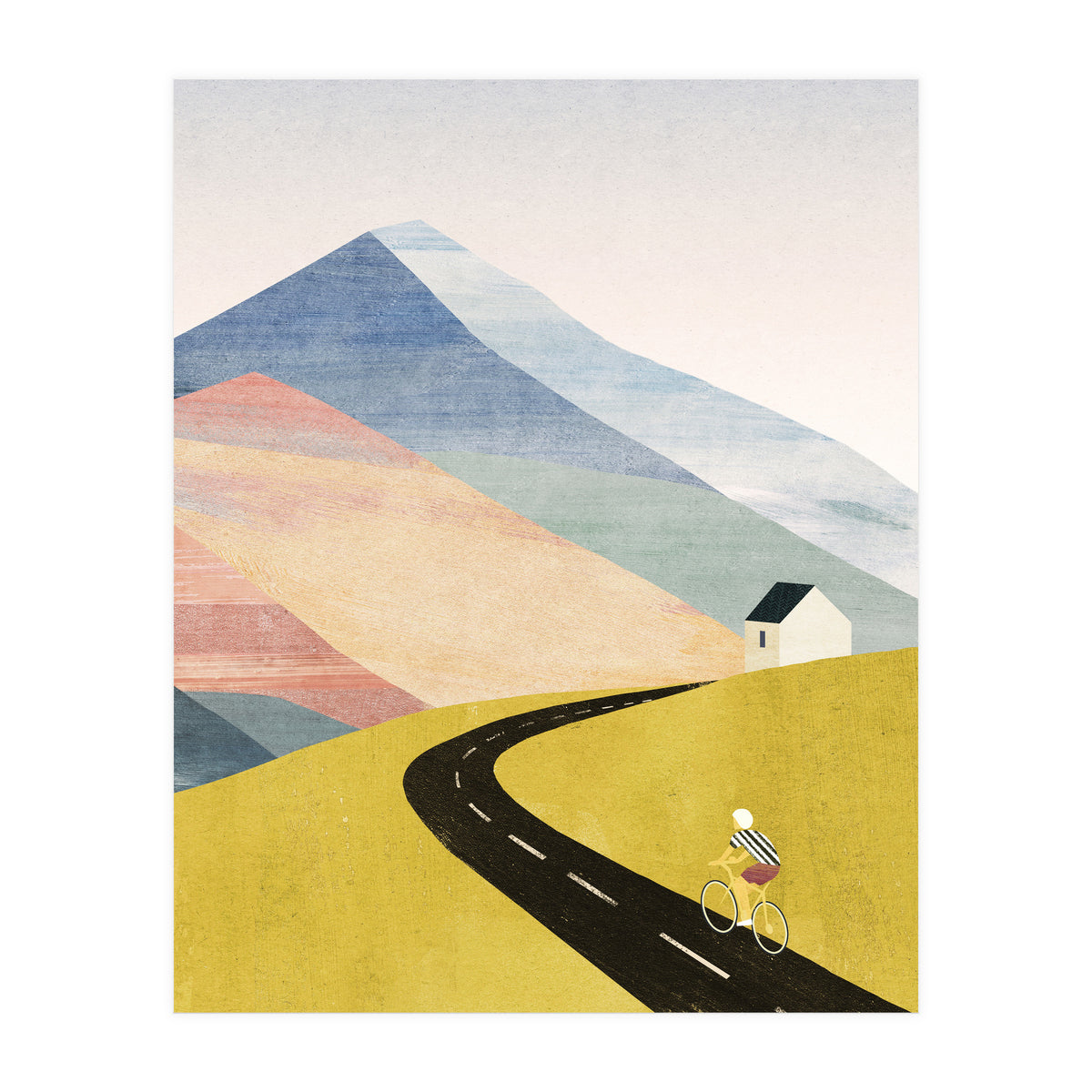 Cycling Home (Print Only)