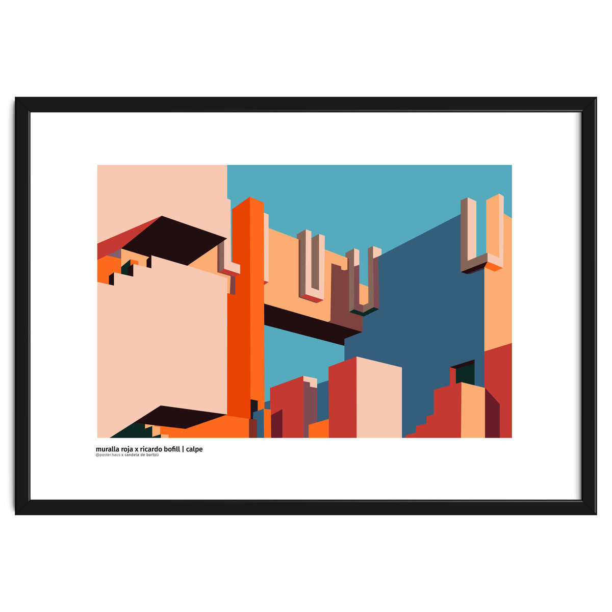 la Muralla Roja by Ricardo Bofill - Calpe