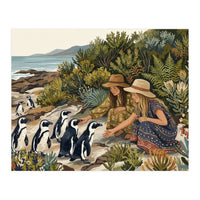 Penguin Coast Encounter (Print Only)