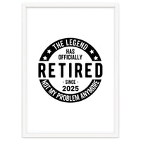 The Legend Has Officially Since 2025 Funny Retirement