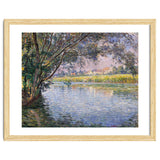 Henri Lebasque (Champigné, 1865-Le Cannet, 1937). Banks of the RIver Marne near Montévrain (ca. 1... thumbnail