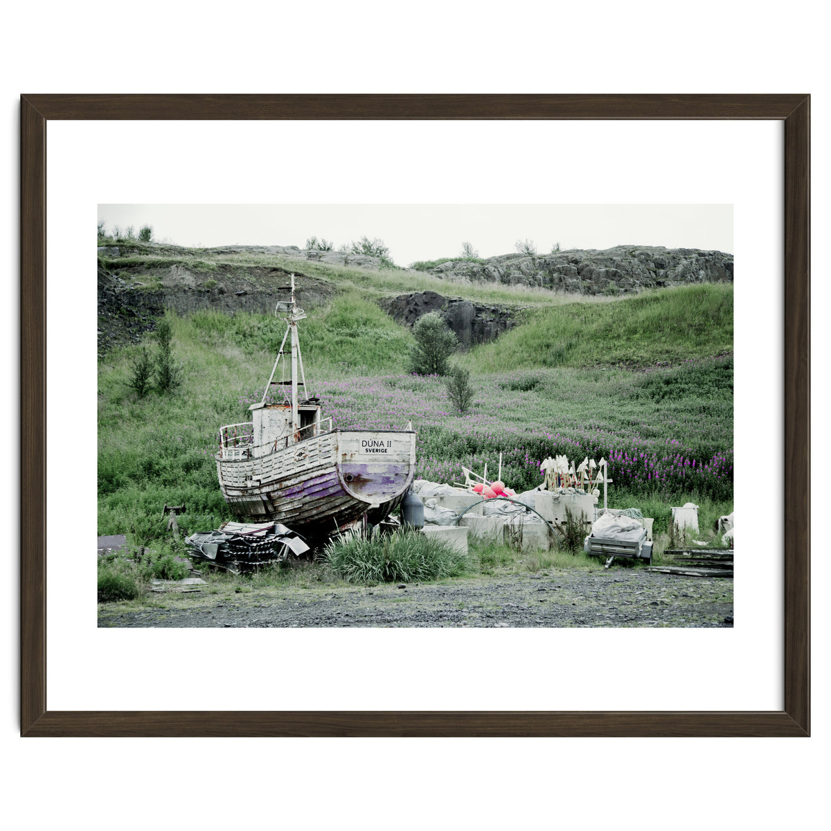 Abandoned Boat - Iceland