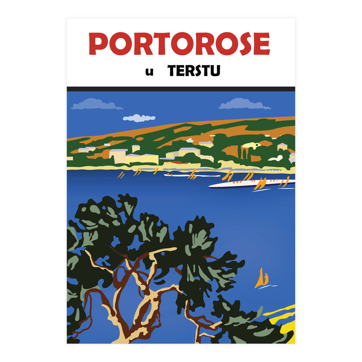 Portorose u Terstu (Print Only)