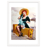 Pinup Sexy Girl Left At The Bus Station thumbnail