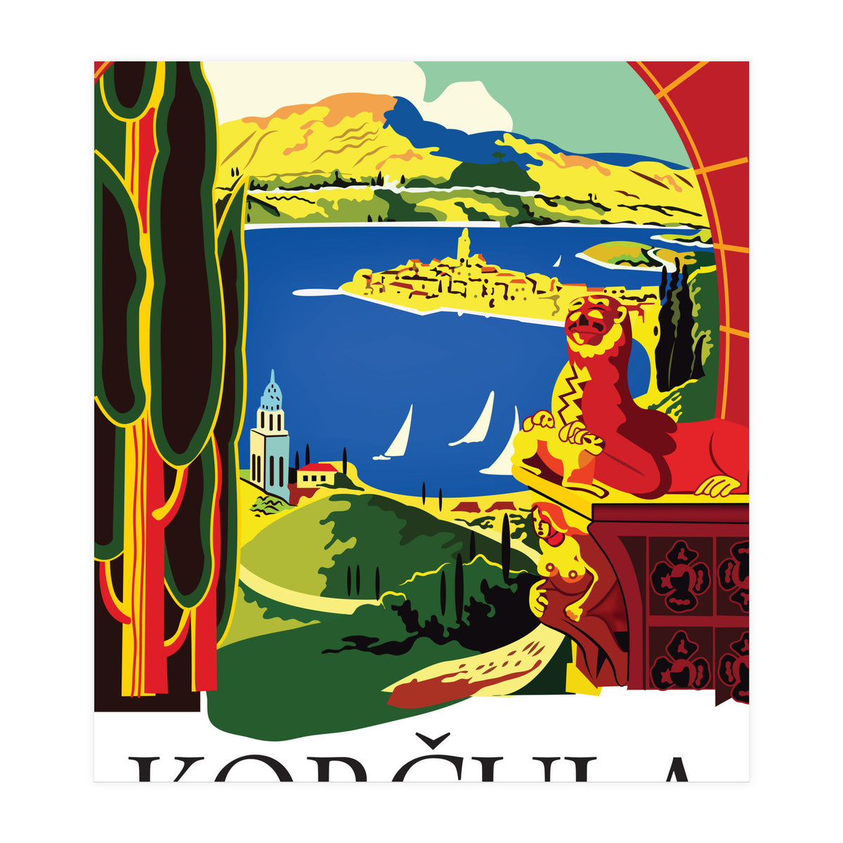 Korcula, Croatia (Print Only)