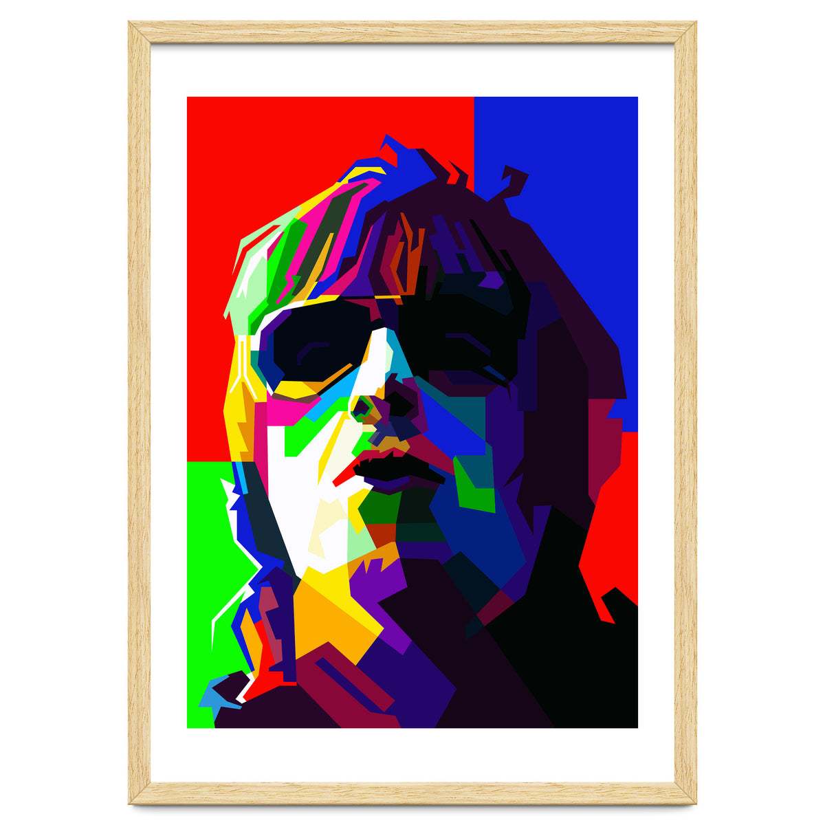 Liam Galagher OASIS Singer Pop Art WPAP