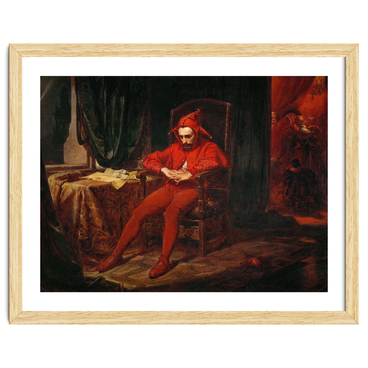 The court jester Stanczyk receives news of the loss of Smolensk (1514).