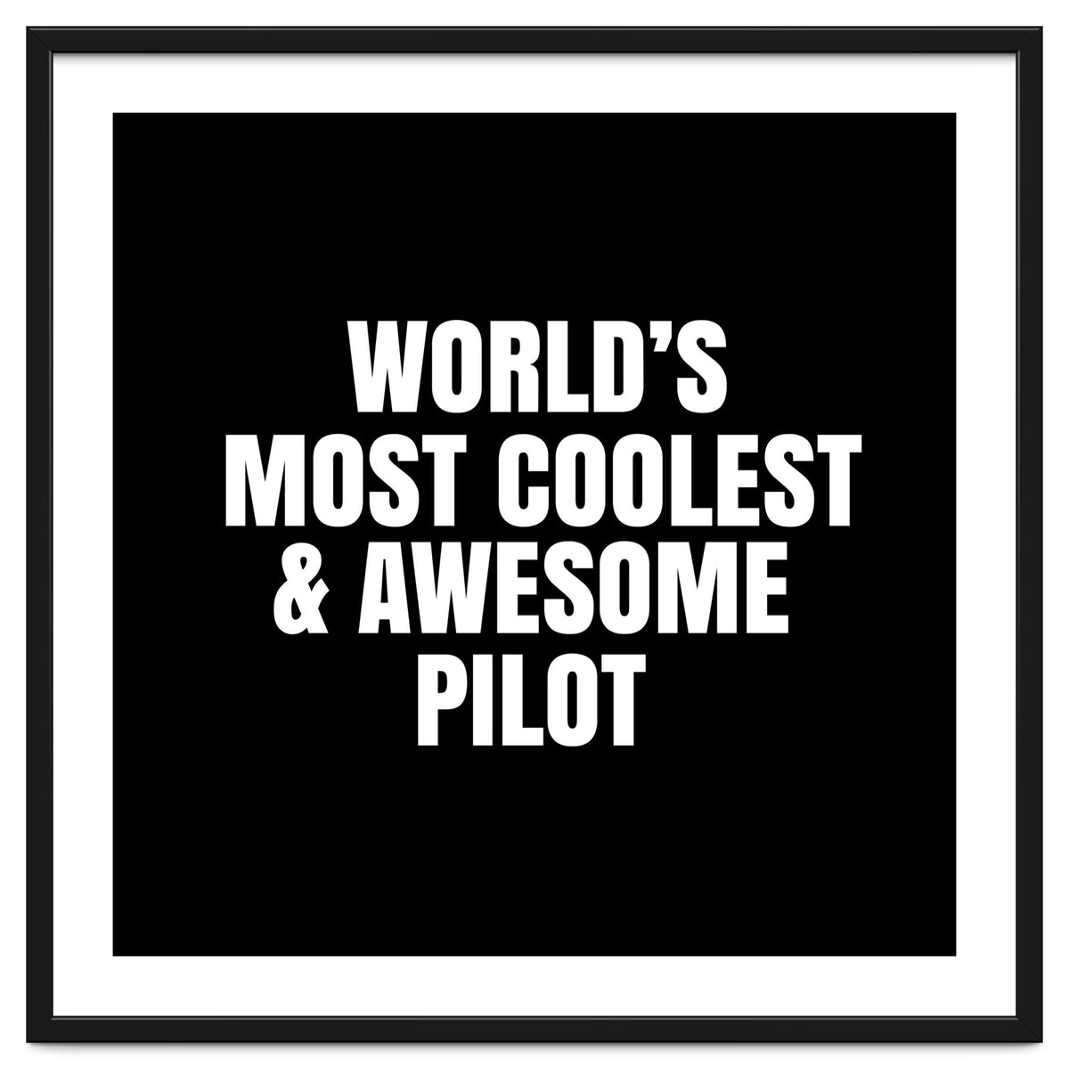 World's most coolest and awesome pilot