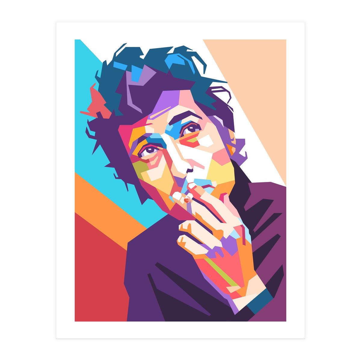 Bob Dylan art (Print Only)