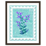 The Buckinghamshire Chiltern Gentian Postage Stamp thumbnail