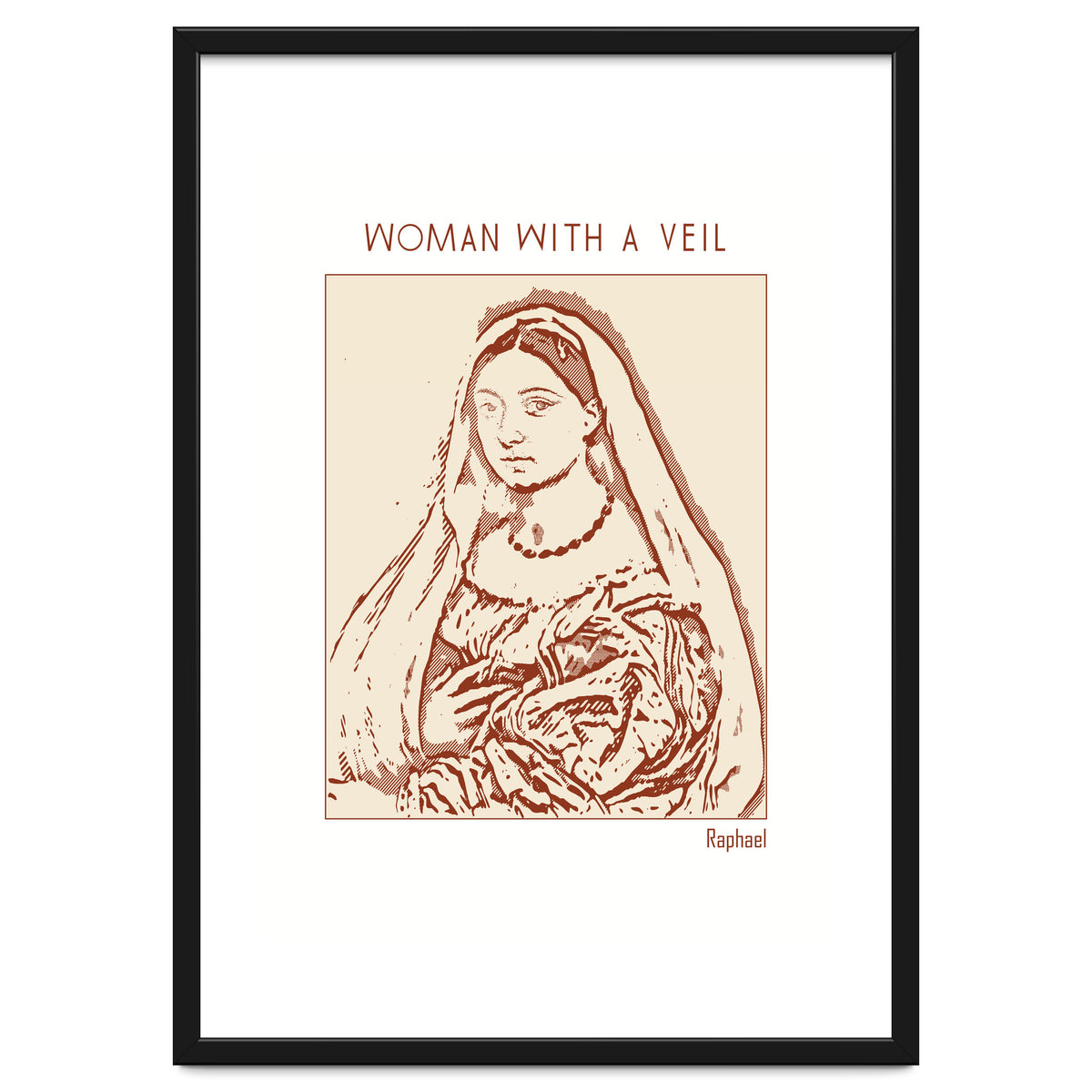 Woman With A Veil – Raphael