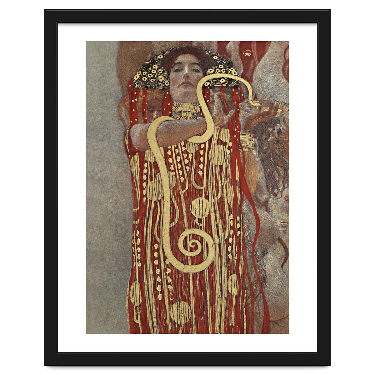 Gustav Klimt – Hygieia (1907) | Iconic Art Nouveau Masterpiece