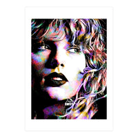 Taylor Swift Colorful (Print Only)