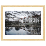 Residential house along the lake thumbnail