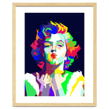 Marilyn Monroe Famous Actress Pop Art thumbnail