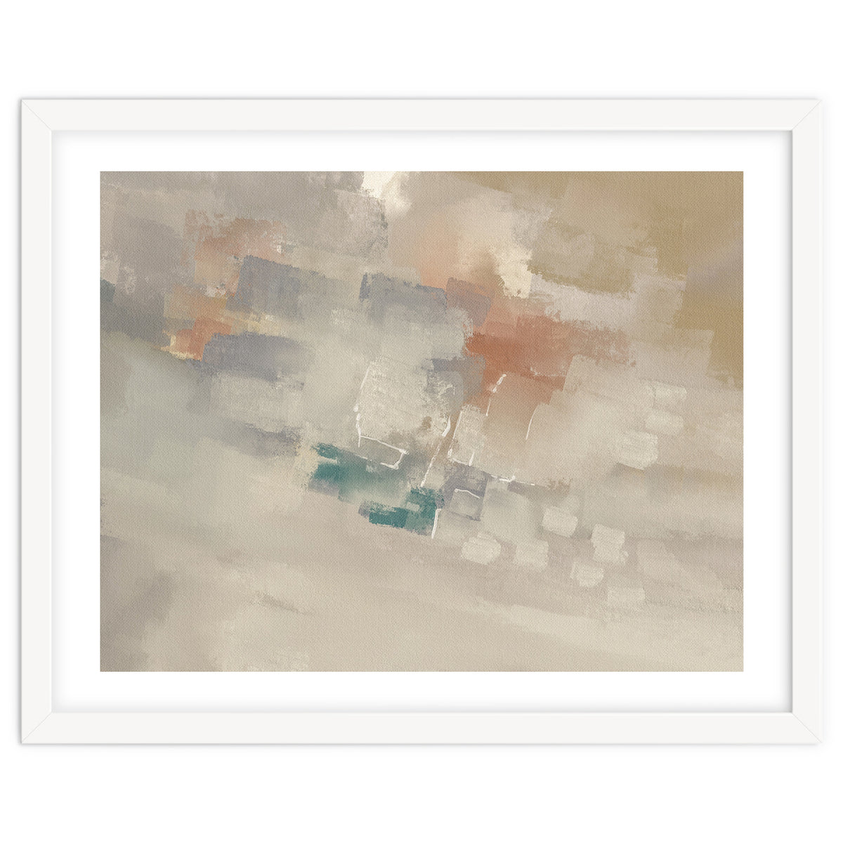 Abstract oil painting