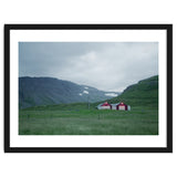 Cabins under the twilight - Iceland thumbnail