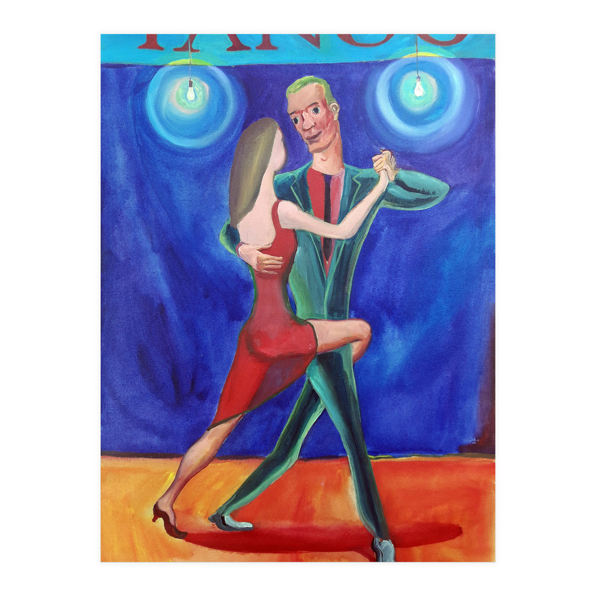 Afiche De Tango  (Print Only)