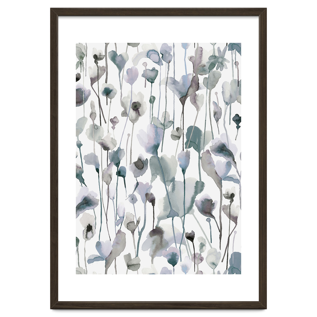 Watercolour Cozy Wild Flowers