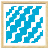 Slanting Blue Wavy Pattern thumbnail