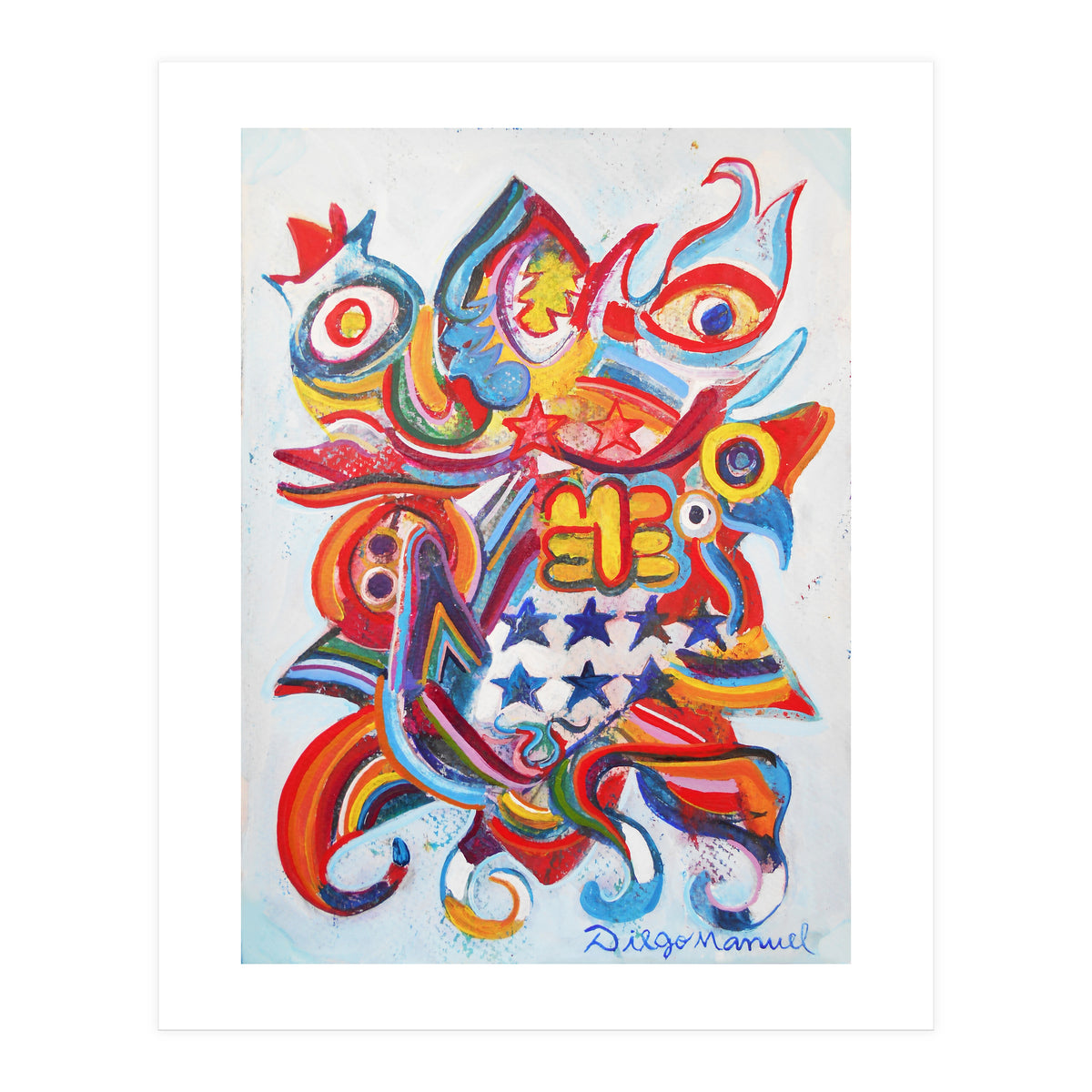 Abstracto Pop 4 (Print Only)