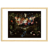 Juan de Arellano / 'Garland of Flowers with Landscape', 1652, Spanish School. thumbnail