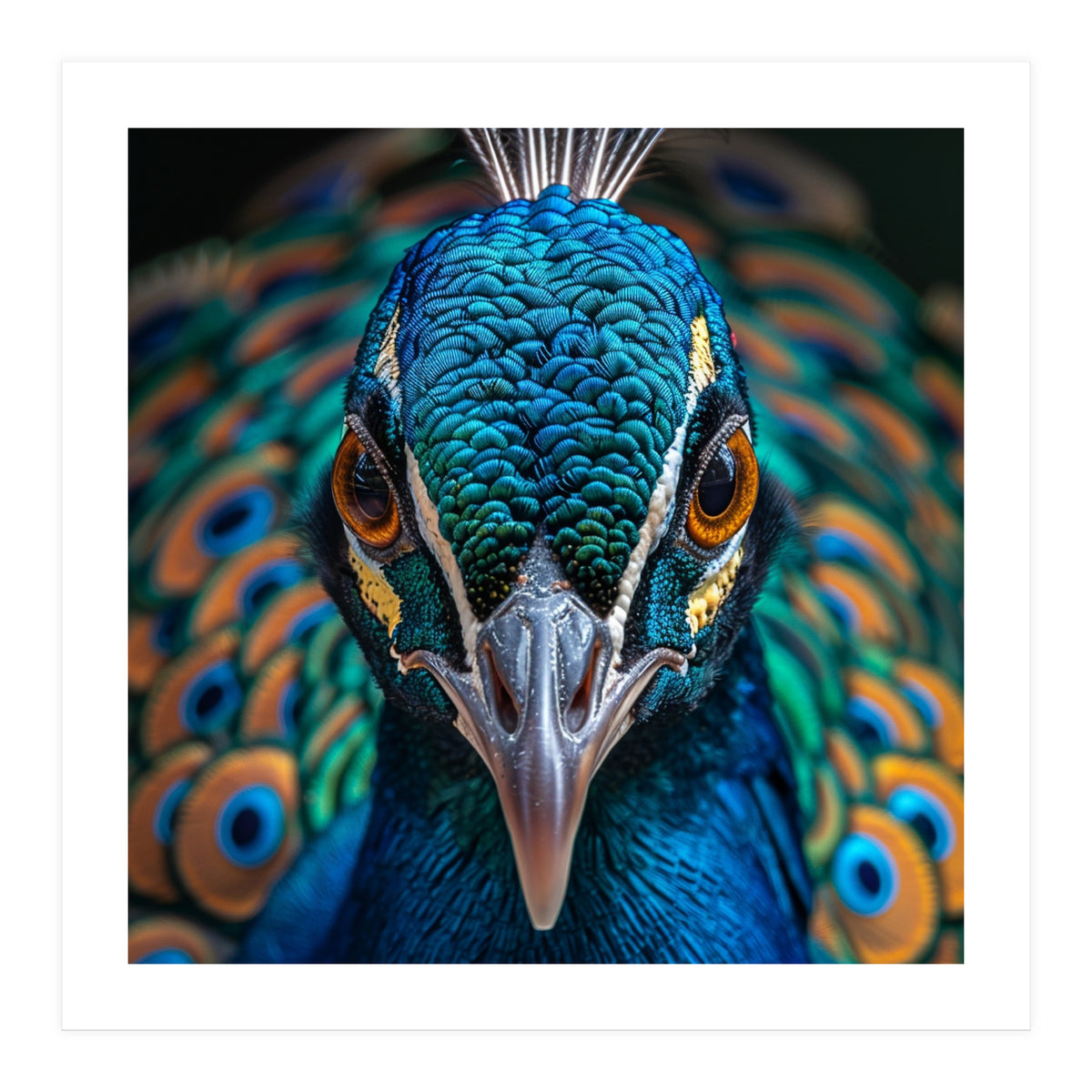 Majestic Peacock  (Print Only)
