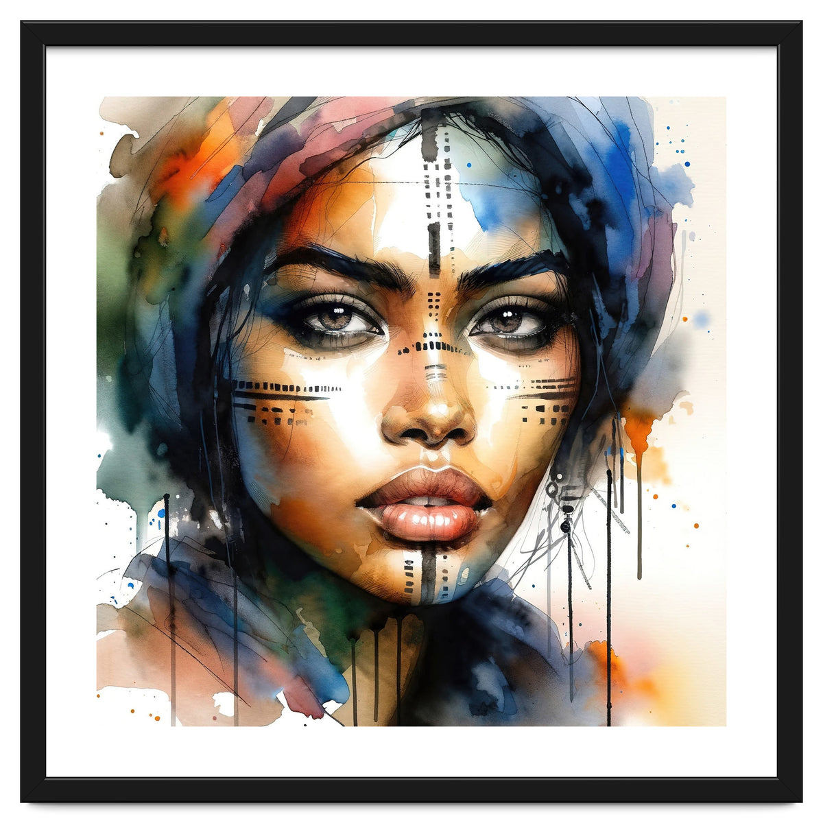 Tribal Muse Portrait